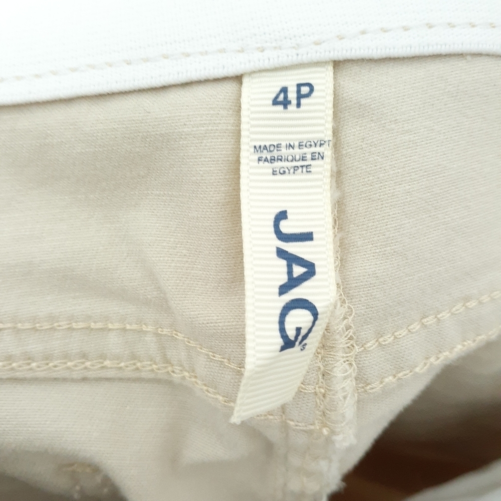 Jag Jeans Pull On Crop Sz4P Beige 883 - Picture 3 of 5